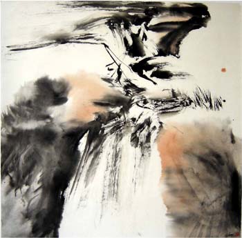20 Automne 2003-2005 Encre sur papier 69 x 69cm